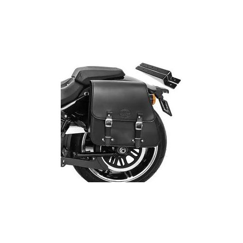 Satteltasche TM + Haltesatz passend für Suzuki Intruder C 1500 Craftride