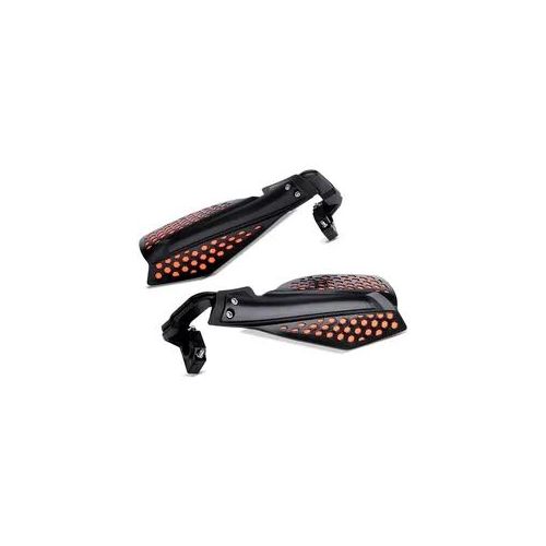 Handprotektoren passend für TM Racing SMX 450/ 530/ 660 XDure XD14 Handschützer schwarz-orange