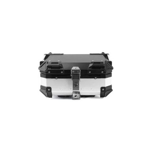 Alu Topcase passend für Yamaha T-Max 560 Aluminium Bagtecs XB28 silber