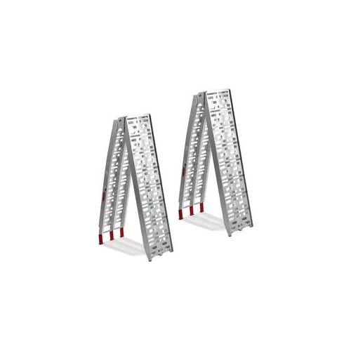 Set 2x Quad Auffahrrampe Alurampe Klappbar passend für Adly ATV Hurricane 500 / 450 680 kg Constands Alu I