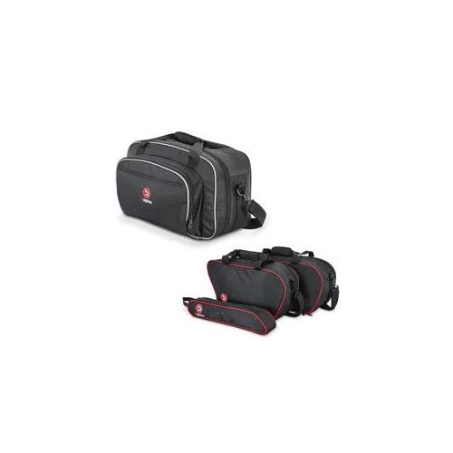 Set: Innentasche Koffer und Topcase für Givi + Koffer Innentaschen passend für Ducati Multistrada 1200 / S 10-14 Bagtecs