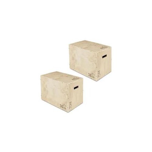 2x Plyo Box Cranit SB6 Crossfit Box Sprungbox Holz 31x36x41 cm