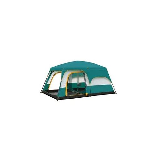 Camping Zelt 5-8 Personen Vanit ME37 Familienzelt grün DPLI1 NEW