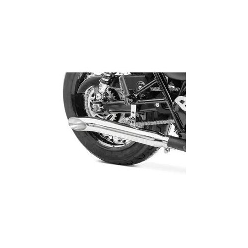 Craftride Endschalldämpfer Universal Caferacer Turn Out chrom DPL7