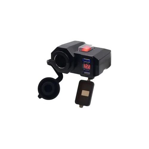 12V USB Steckdose passend für Benelli Leoncino 800 / Trail Lumitecs US12