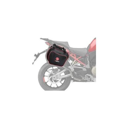 Koffer Innentaschen Paar passend für Ducati Multistrada V4 / S / RS / Rally / Pikes Peak 21-24 passend für Seitenkoffer Bagtecs MV21 DPLI2