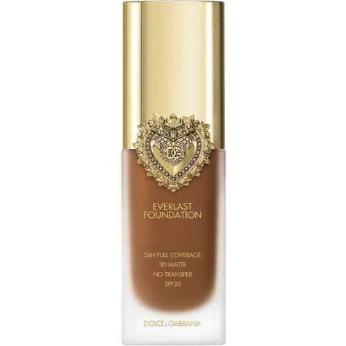 Dolce&Gabbana Flawless Everlast Foundation intensives, deckendes Make up mit langanhaltendem Effekt SPF 20 Farbton 33N DEEP 27 ml