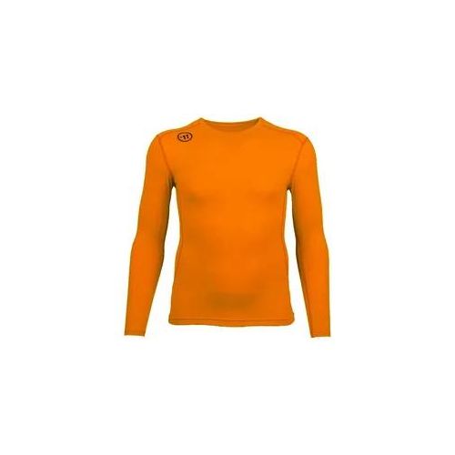 Kompressionsshirt Warrior Compression LS Junior L - orange