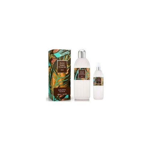 Eyüp Sabri Tuncer Eau de Cologne Tobacco 400ml Plastik Plastic Bottle + 150ml Tobacco Spray Set