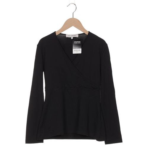 Anne Fontaine Damen Langarmshirt, schwarz, Gr. 38