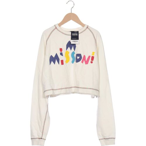 M Missoni Damen Sweatshirt, weiß, Gr. 36