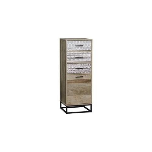 Highboard 'Benton' MDF, Metall