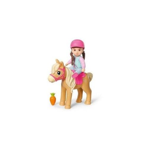 BABY born Minis - Playset Horse Fun Set mit Kim - Puppen-Abenteuer für Kinder ab 3 Jahren