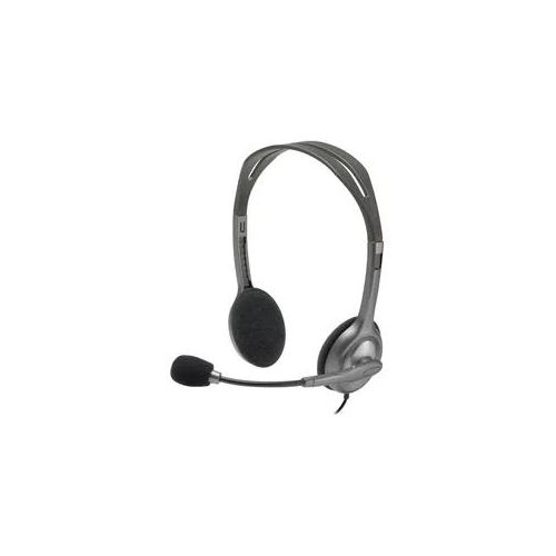 LOGITECH H110 Stereo Headset mit klarem Stereo-Klang