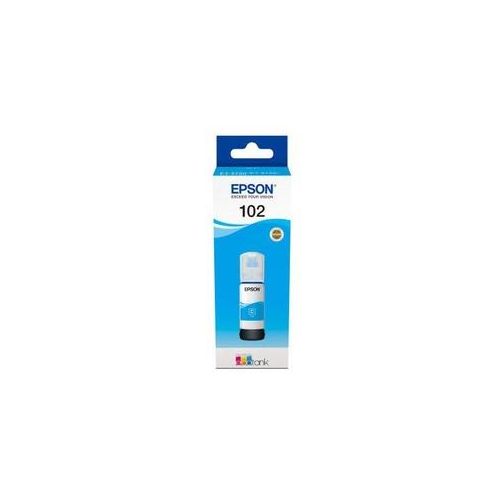 Epson Tintenflasche C13T03R240 EcoTank cyan (102) - Hochwertige Original-Tintenpatrone