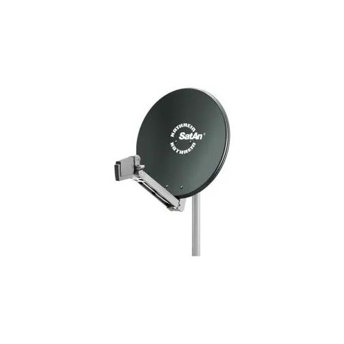 Kathrein CAS 80 Satellitenschüssel - 80cm Graphit, Offset-Speisung, Multifeed-Adapter