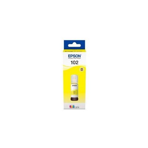 Epson C13T03R440 EcoTank Gelb (102) Tintenflasche - Originalpatrone mit 70 ml Inhalt