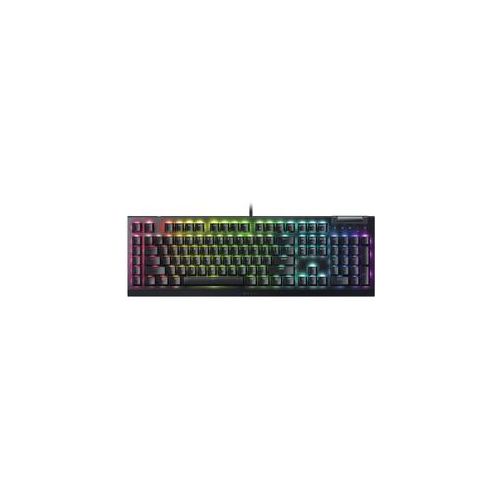 Razer BlackWidow V4 X Gaming-Tastatur, Green Switches, Schwarz