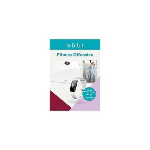 Fitbit Aria Air & Inspire HR Bundle weiss - Herzfrequenzmessung & Gewichtsanzeige