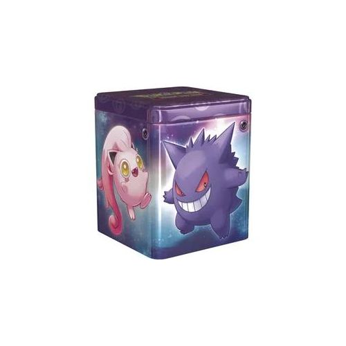 Pokémon Stapel-Tin Frühjahr 2024 DE | 3 Boosterpacks + 2 Sticker | Sammelkarten -Ideal für Pokémon Fans!