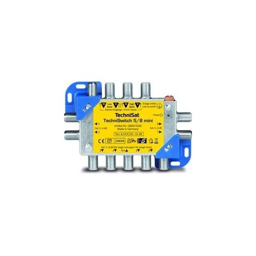 TechniSat TechniSwitch 5/8 mini Multischalter für 8 Teilnehmer