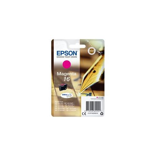 Epson Druckerpatrone C13T16234012 Füller magenta - Original Tintenpatrone, 3,1 ml, 165 Seiten, 1 Stück