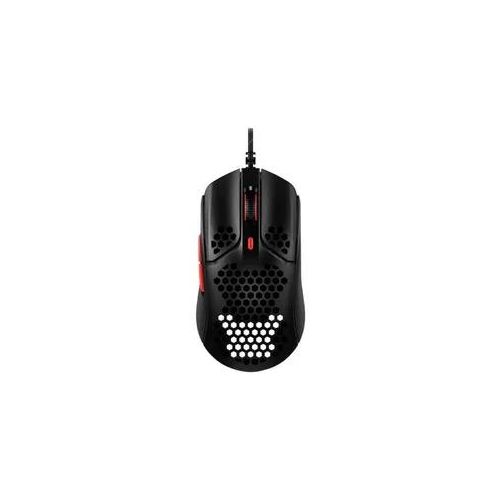 HyperX Pulsefire Haste Gaming-Maus schwarz/rot | Ultraleicht | HyperFlex USB-Kabel