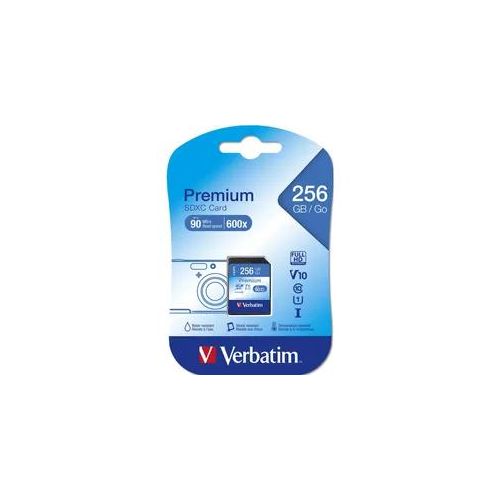 Premium SDXC 256 GB Speicherkarte - Hohe Geschwindigkeit, 256 GB Kapazität