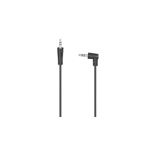 HAMA 3.5 mm Klinkenkabel (00200722) - Vergoldeter Stecker, ultradünn, flexibel