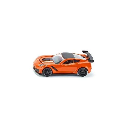 SIKU Modellauto Chevrolet Corvette ZR1 1534 | Schwarz & Orange | Sammlerstück