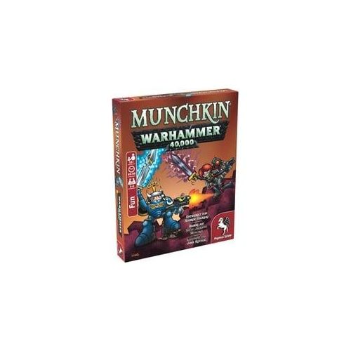 Munchkin Warhammer 40.000 17015G Kartenspiel - Strategie & Fantasy Spaß