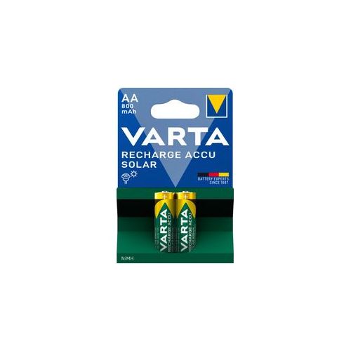 VARTA RECHARGE ACCU Solar AA - Ideal für Solar-Gartenleuchten