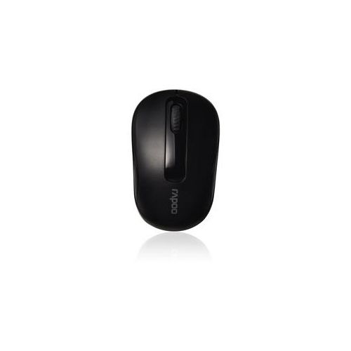 Rapoo Optische Kabellose Maus M10+ Schwarz (00180244) - Zuverlässige 2,4-GHz Wireless-Maus