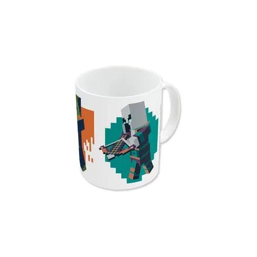 Minecraft Horror Tasse - Große Keramiktasse mit coolen Minecraft Charakteren