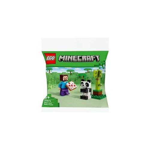 LEGO Minecraft Set: Steve mit Baby-Panda - Fantastisches Spielzeug für Minecraft-Fans