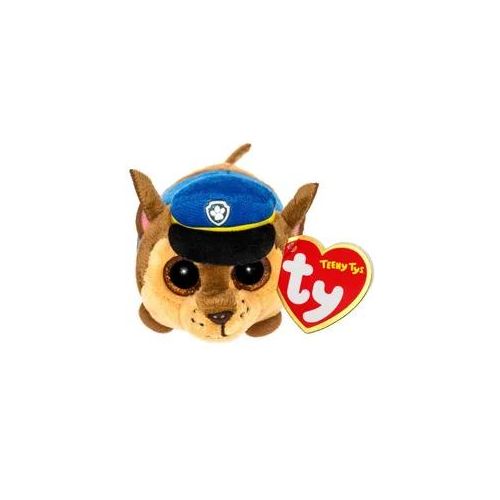 Paw Patrol Chase 10cm Kuscheltier - Cute Teeny Ty Glücksbringer