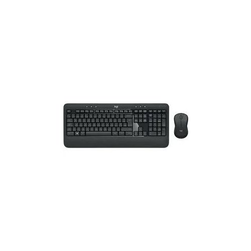 LOGITECH MK540 Maus & Tastatur Set – Kabellos, USB-Schnittstellen, Beidhändig bedienbare Maus