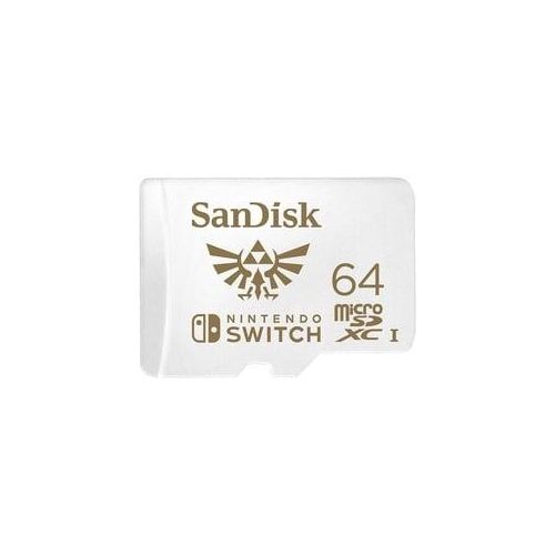 SanDisk microSDXC Extreme 64 GB U3 für Nintendo Switch - Offiziell lizenzierte Speicherkarte