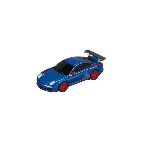 Modellauto Carrera Porsche GT3 RS, blau mit Sound - Maßstab 1:43