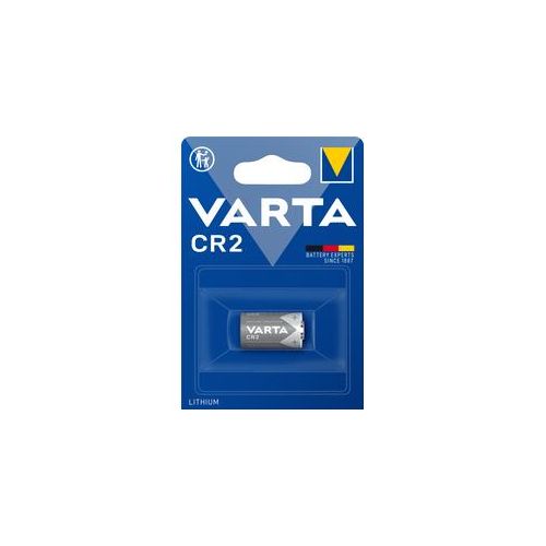 VARTA LITHIUM Cylindrical CR2, 1er Blister Batterie - Zuverlässige Lithium-Technologie