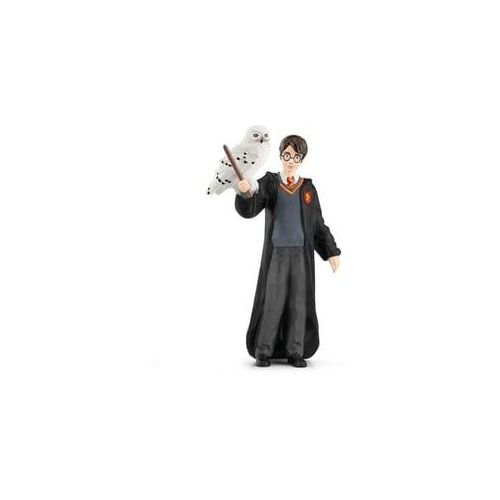 Harry Potter & Hedwig Spielfigur von Schleich | Magische Welt der Zauberer | Kreative Rollenspiele | Qualität & Detailverliebtheit