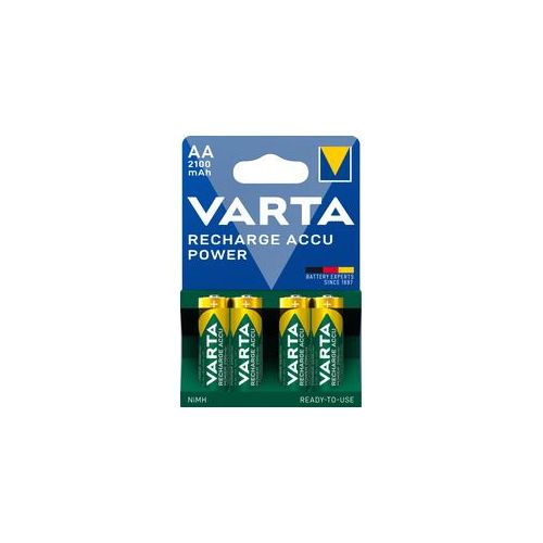 VARTA RECHARGE ACCU Power AA | Wiederaufladbar, 