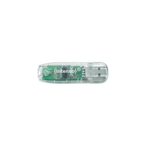 Intenso Rainbow Line 32 GB Transparent USB 2.0 USB-Stick - Schnelle Transferraten