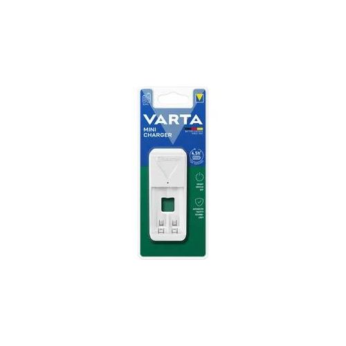 Ladegerät Mini Charger von VARTA - Schnelles Laden, Erhaltungsladung, LED-Anzeige