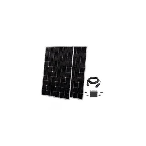 TECHNAXX TX-220 600 Watt Balkonkraftwerk mit 2x 325 Watt Solarpanels