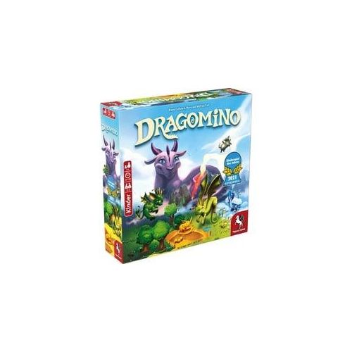 Pegasus Spiele Dragomino 57111G Brettspiel für Kinder ab 5 Jahren