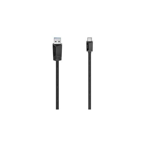 HAMA USB-A auf USB-C Kabel - Super-Speed Datenübertragung 5 Gbit/s, 0,75 m