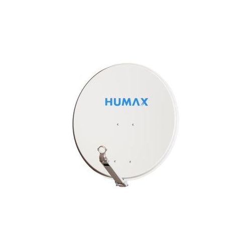 HUMAX Professional hellgrau Satellitenschüssel 75 cm - Alu-Spiegel, Offset-Bauweise, 37,6 dBi Gewinn