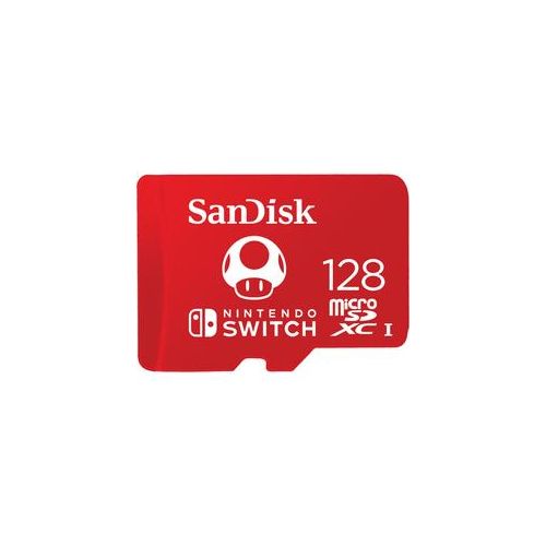 SanDisk microSDXC 128GB Extreme Nintendo Switch - Nintendo®-lizenzierte Speicherkarte, 100 MB/s Übertragungsgeschwindigkeit