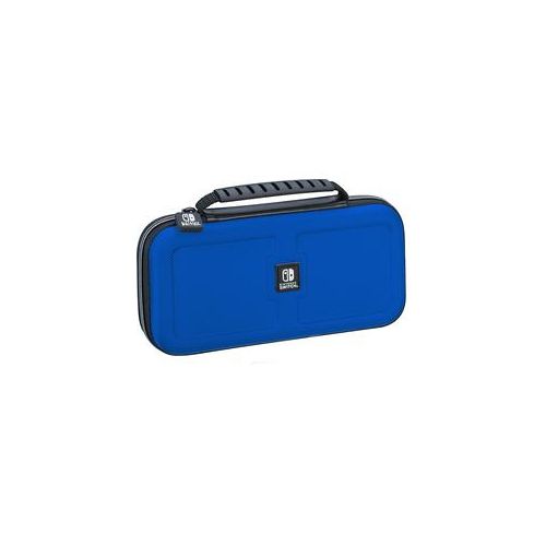 Nintendo Switch Travel Case NNS30BL Blau - Hartschalentasche mit Ständer & Spielefach